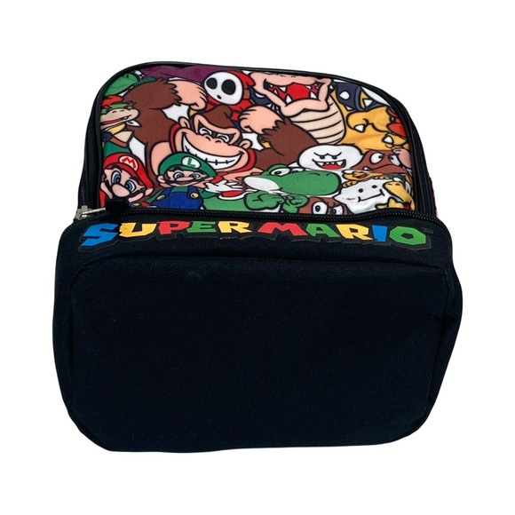 Super Mario Lunch Box Soft Kit Dual Compartment Insulated Cooler Characters - Picture 6 of 10